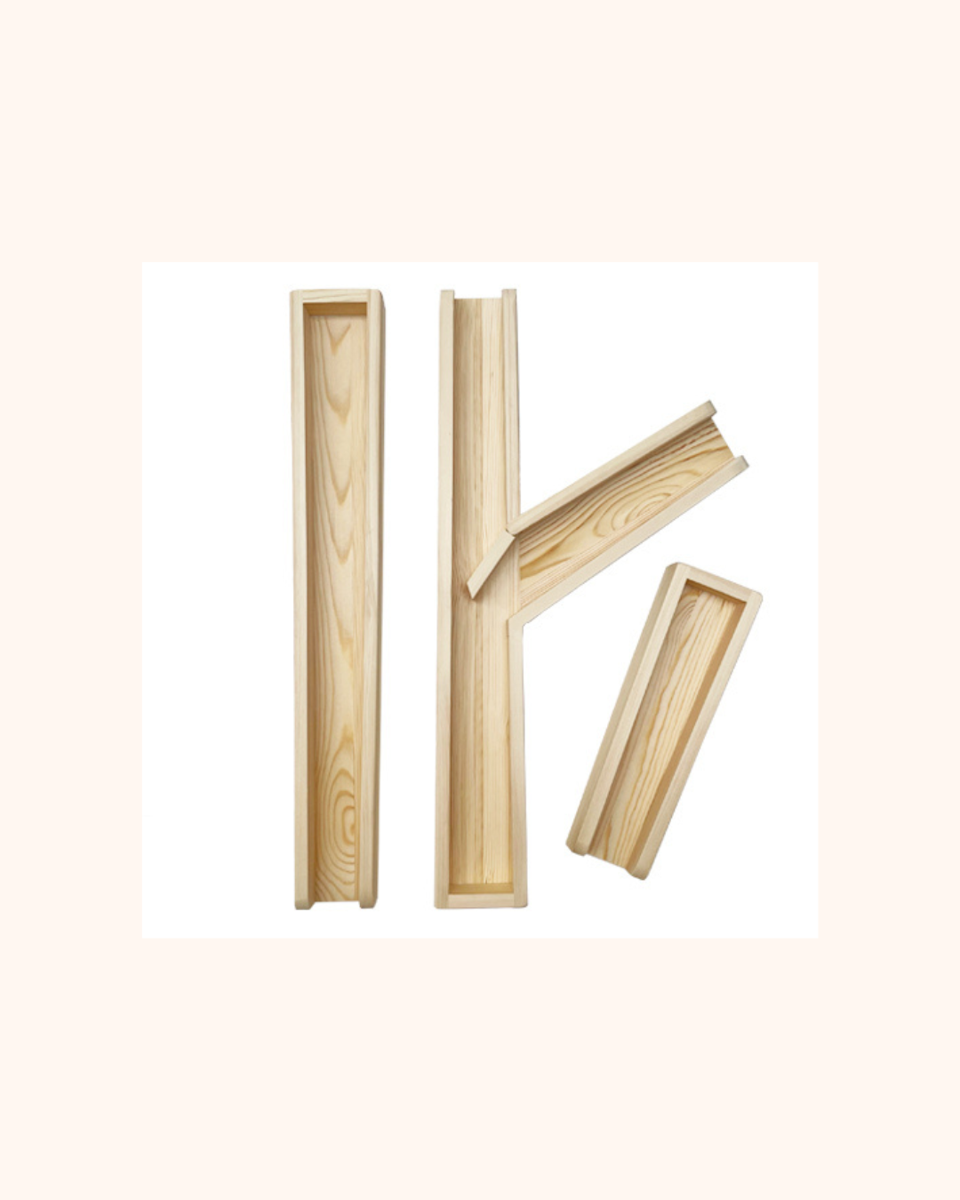 Houten knikker- en waterbaan PRE-ORDER