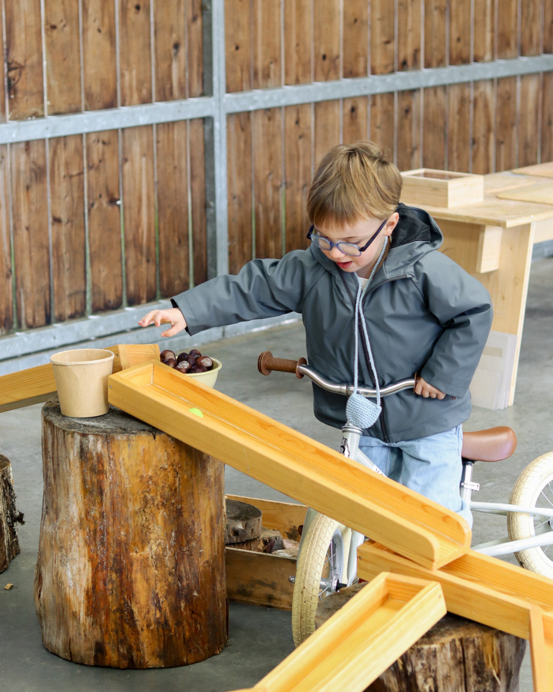 Houten knikker- en waterbaan PRE-ORDER