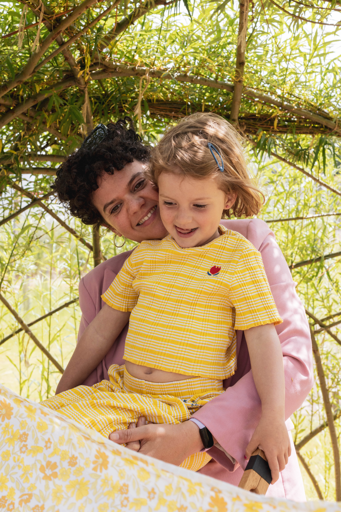 Handgemaakte houten speelknijpers