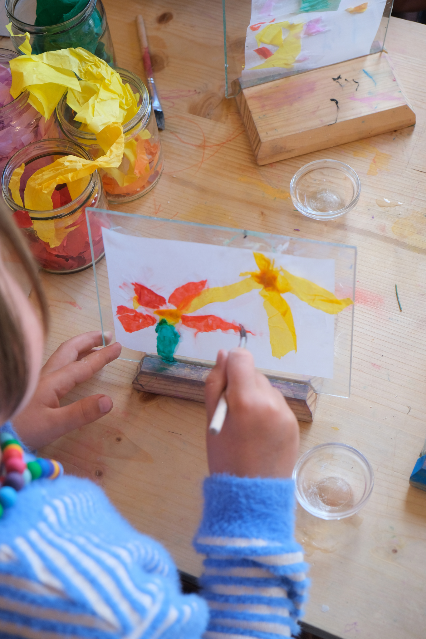 Kleef- en tekenraampje