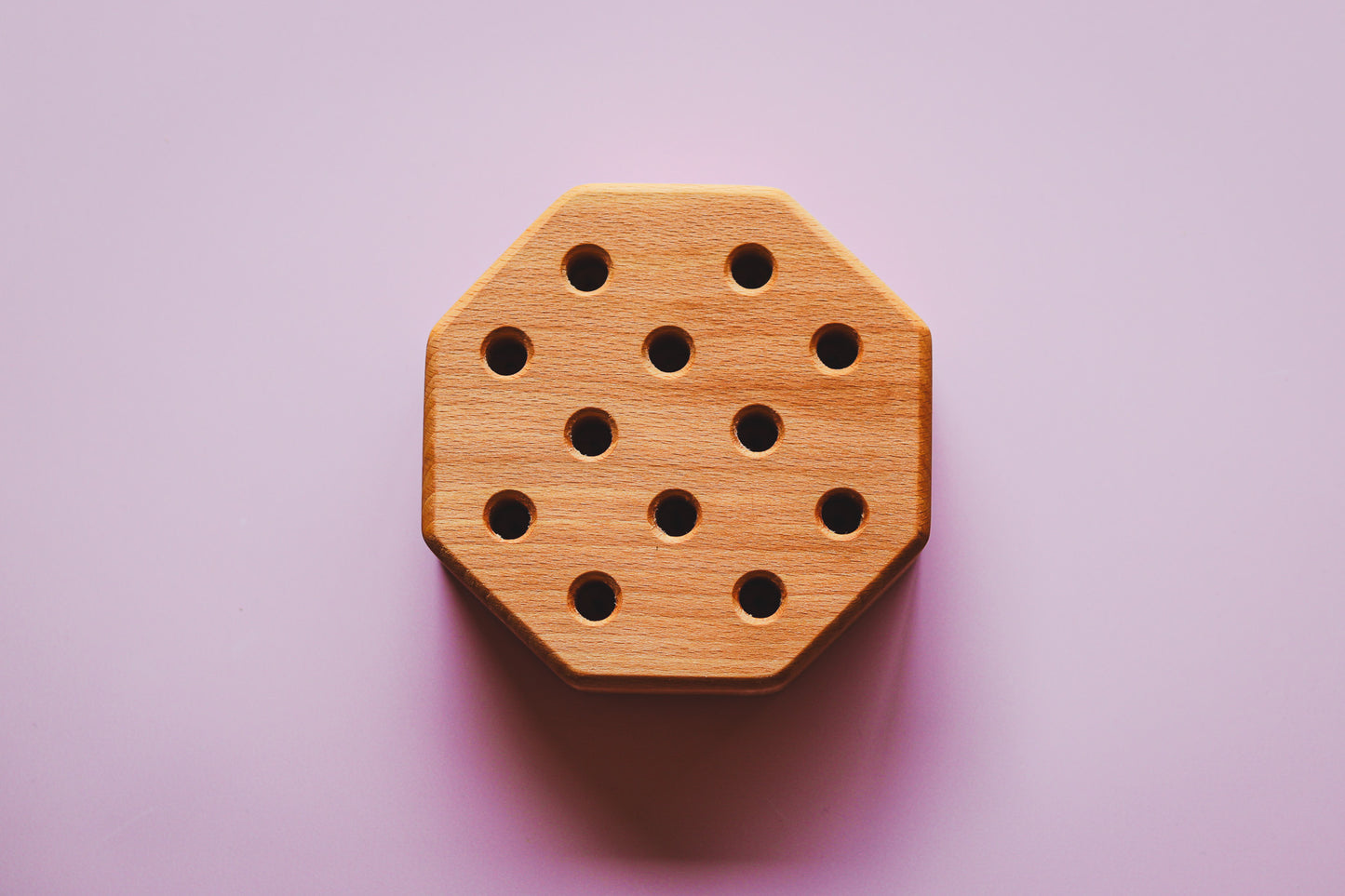 Houten potloodhouder