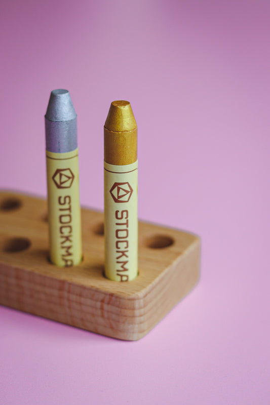 Bijenwas tekenstiftje goud|zilver