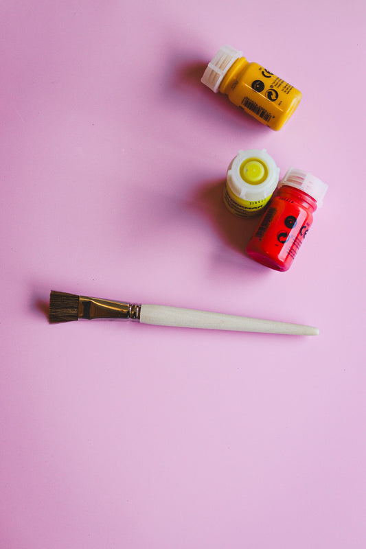 Penseel nat-in-nat schilderen