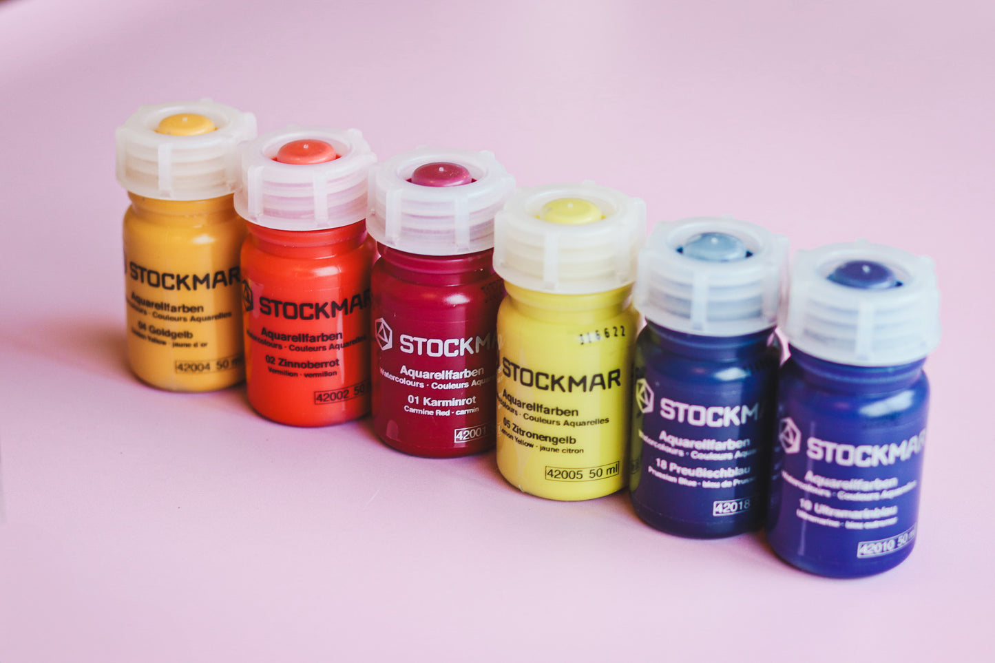 Aquarelverf vermiljoen voor nat-in-nat schilderen