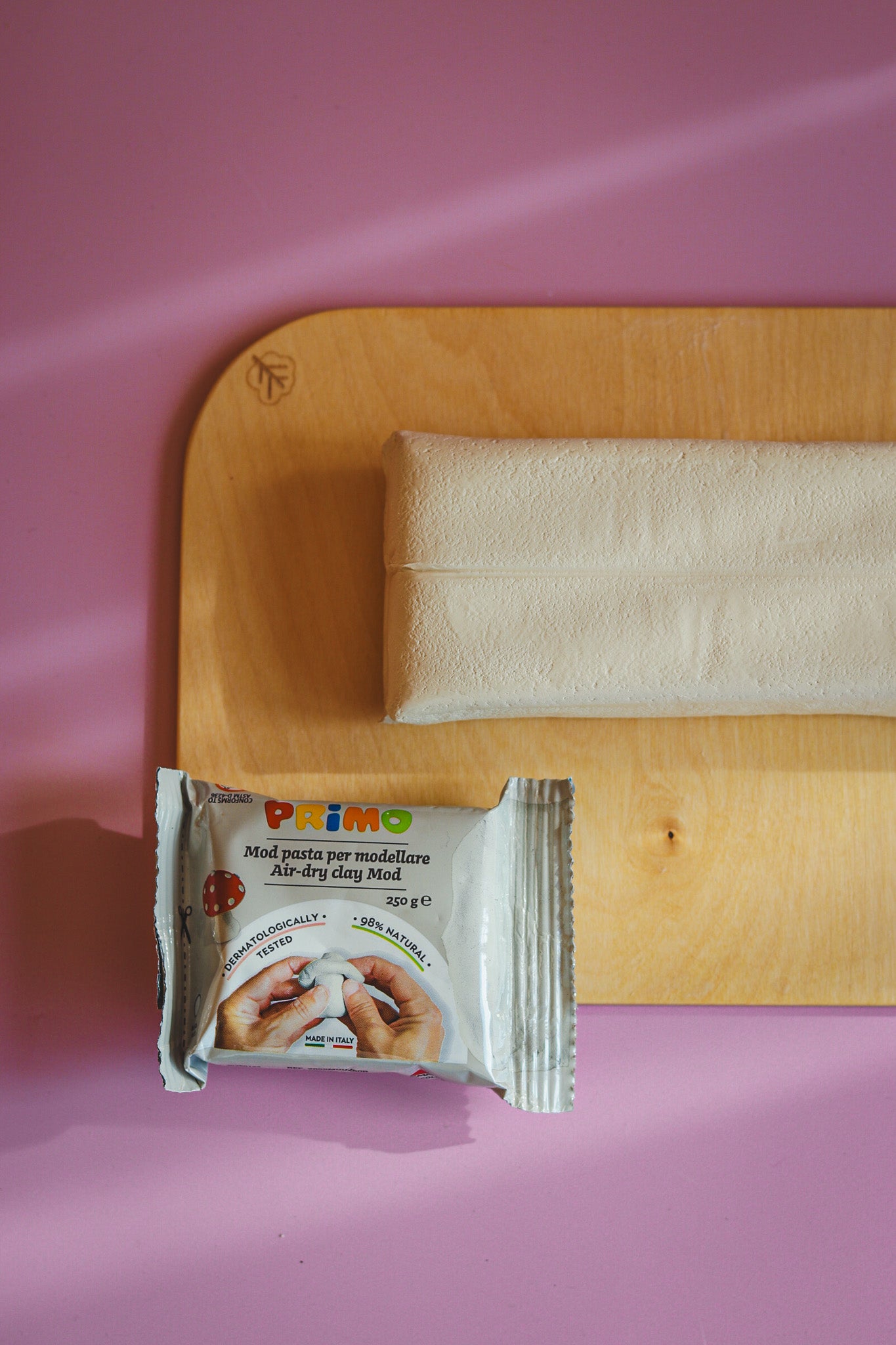 Witte luchtdrogende klei - 1kg