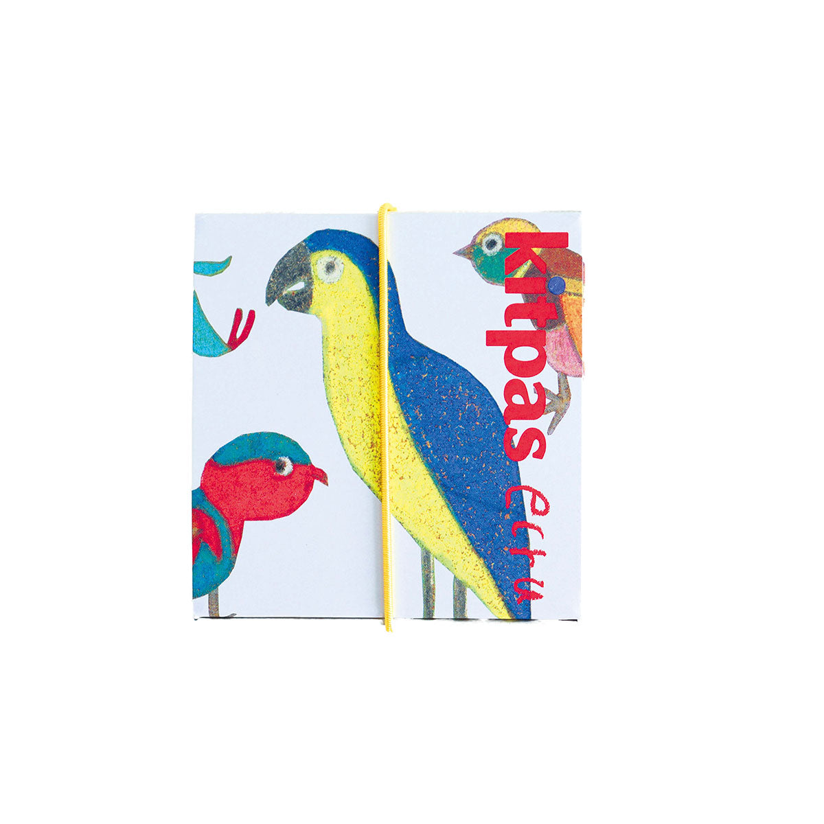 Raamkrijtjes rijstwas Bird- 6 basiskleuren